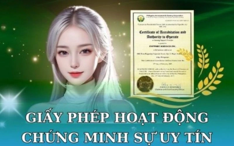 Giấy phép hoạt động uy tín tại Max88